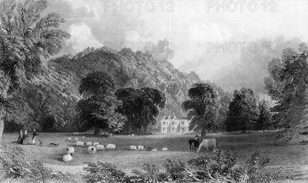 Burford Lodge, near Box Hill, Surrey, 19th century.Artist: Thomas Abiel Prior