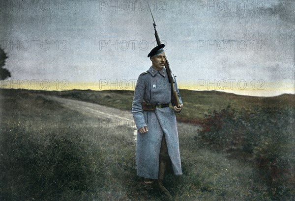 Russian sentry, c1890. Artist: Gillot