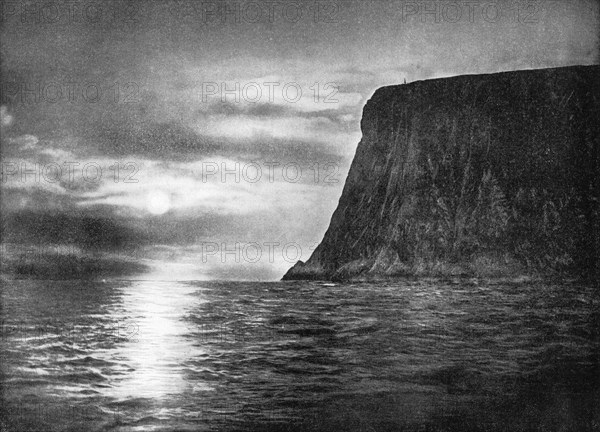 North Cape, Norway, 1893.Artist: John L Stoddard