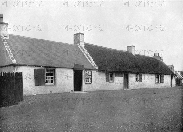 Burns Cottage, Scotland, 1893.Artist: John L Stoddard