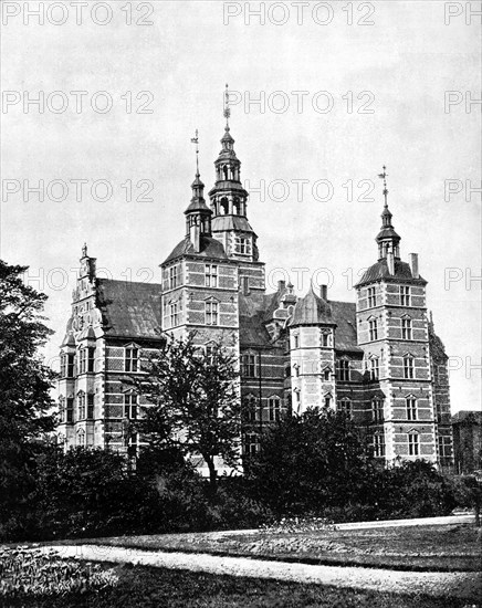 Rosenborg Palace, Copenhagen, Denmark, 1893.Artist: John L Stoddard