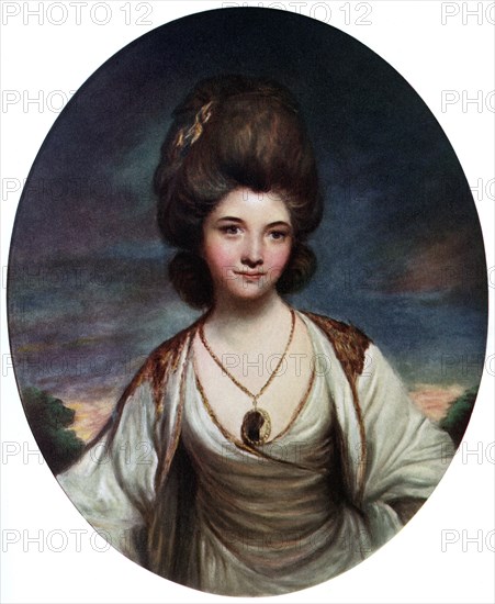 'Lady Betty Compton', c1780.Artist: Hanfstaengel