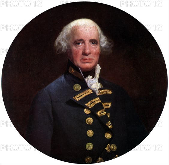 Admiral Richard, Earl of Howe', 1794, (c1920). Artist: John Singleton Copley