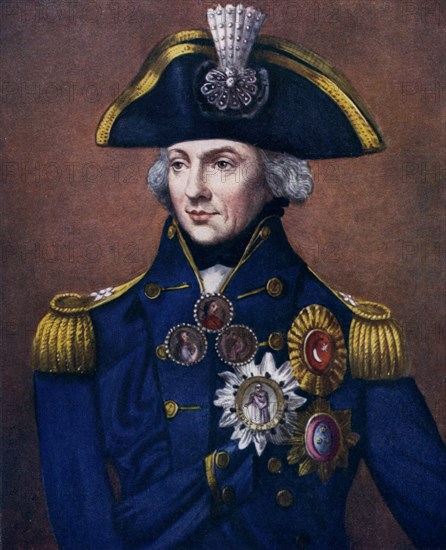 'Admiral Sir Horatio Nelson', 1798-1799, (c1920). Artist: Henry Bone