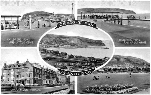 Llandudno, 20th century. Artist: Unknown