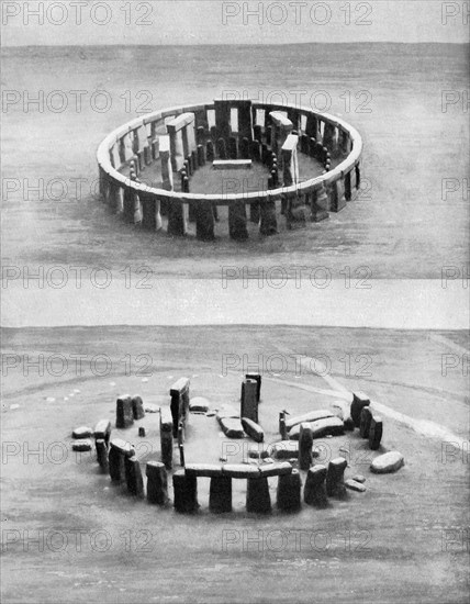 Stonehenge, (c1920). Artist: Unknown