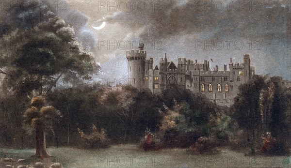 Arundel Castle, Arundel, West Sussex, c1920s-c1940s. Artist: Unknown