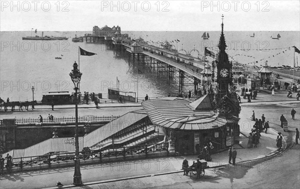 Brighton aquarium, Brighton, East Sussex, c1900s-c1920s. Artist: Unknown