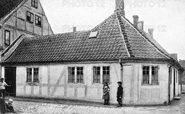 The birthplace of Hans Andersen, Odense, Denmark, c1920. Artist: Unknown