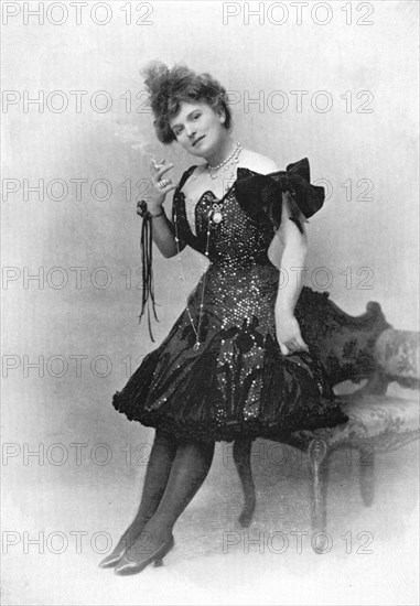 Nina Martino, Italian actress, 1902-1903.Artist: Reinhold Thiele