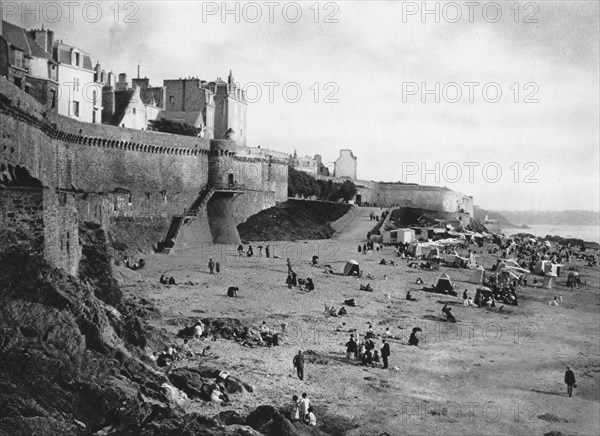 Saint-Malo, France, Brittany, 1937. Artist: Martin Hurlimann