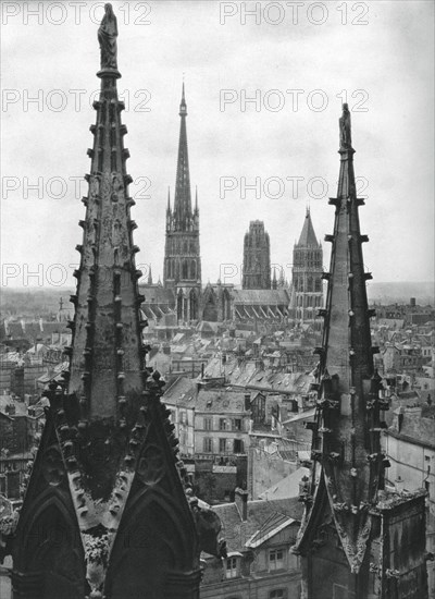 Rouen, France, 1937. Artist: Martin Hurlimann