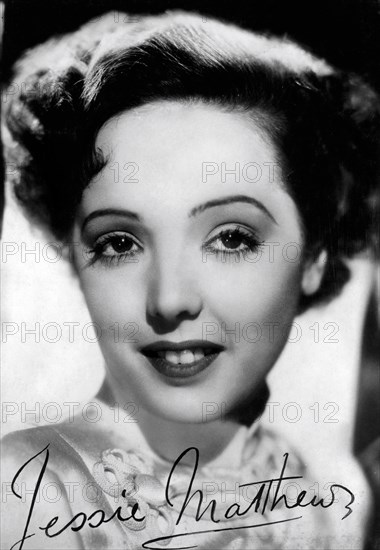 Jessie Matthews (1907-1981), English actress, dancer and singer, c 1930s-c1940s Artist: Unknown