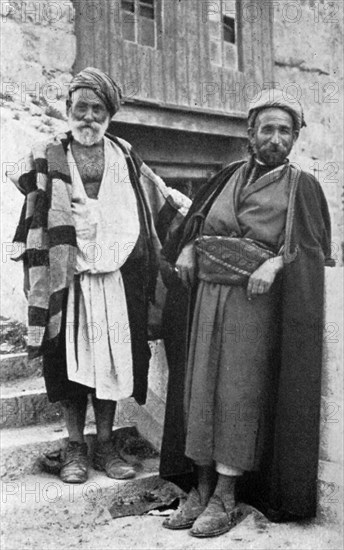 Men of Jerusalem, 1926. Artist: Unknown