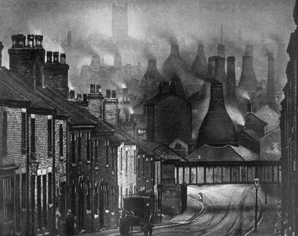 The potteries, 1926.Artist: Edgar & Winifred Ward