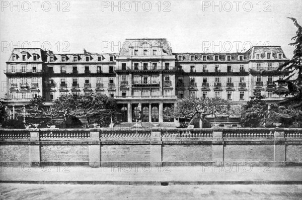 The Palace of Nations, Geneva, Switzerland, 1926. Artist: Unknown