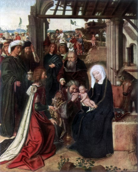 'The Adoration of the Magi', (1927). Artist: Gerard David