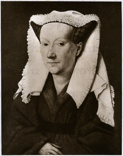 'Portrait of Margaret van Eyck', 1927. Artist: Jan van Eyck