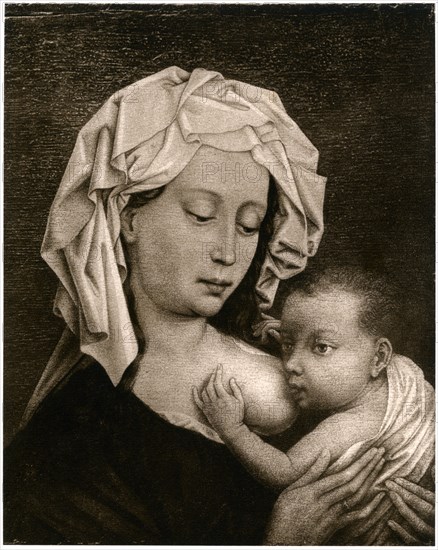 'Madonna and Child', (1927). Artist: Rogier Van der Weyden