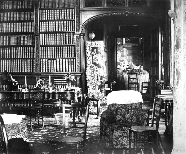 Room at Flete, c1882. Artist: Unknown