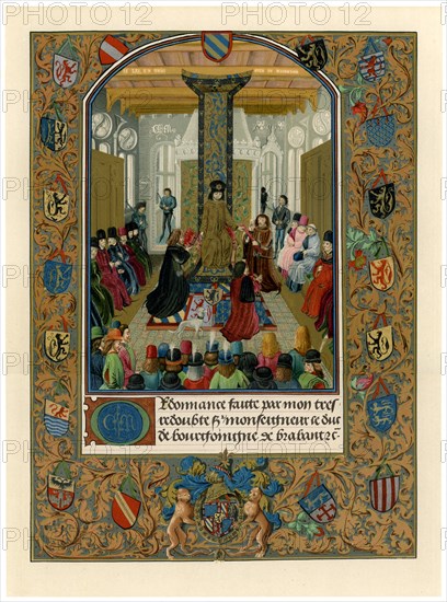 Charles the Bold, Duke of Burgundy, 1473. Artist: Unknown