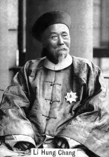 Li Hung Chang (1823-1901), 20th century. Creator: Ogden's Guinea Gold Cigarettes.