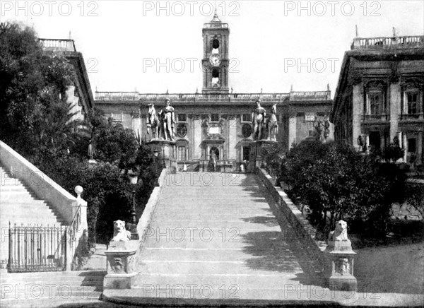 The Palace of the Senate, Rome, Italy, 1926. Artist: Unknown