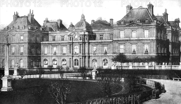 The Palace of Luxembourg, home of the French Senate, Paris, France, 1926. Artist: Unknown