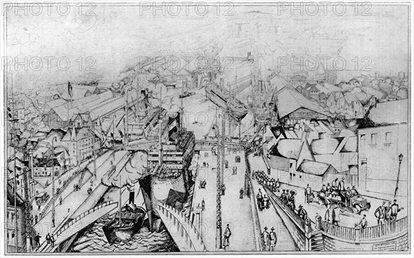 'St Nazaire', 1924. Artist: Unknown