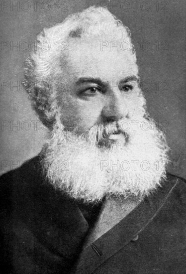 Alexander Graham Bell (1847-1922), Scottish-born American inventor, 1926. Artist: Unknown