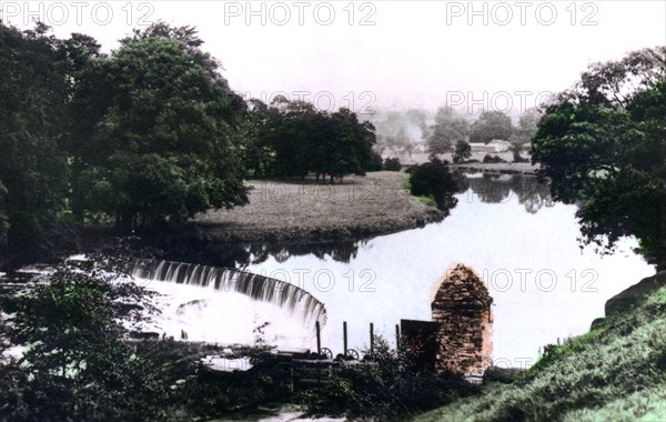 The Riddle Valley at Clitheroe, Lancashire, 1926.Artist: Cavenders Ltd