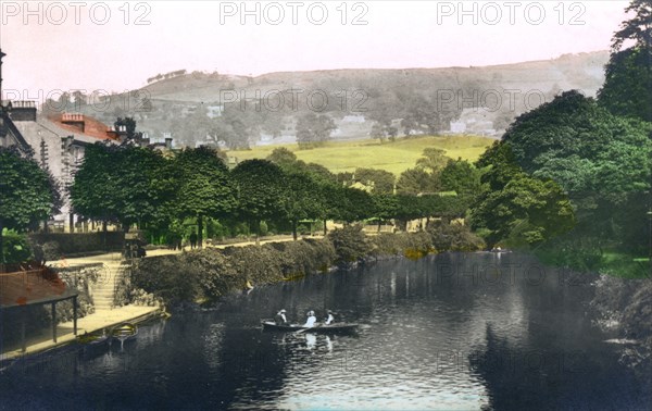 The River Derwent at Matllock, Derbyshire, 1926.Artist: Cavenders Ltd