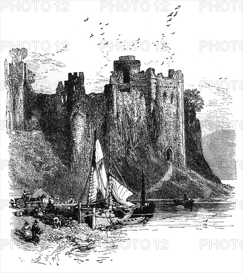 'Pembroke Castle', 1930s.Artist: Birket Foster