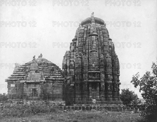 Lingaraj temple, Bhubaneswar, Orissa,  India, 1905-1906. Artist: FL Peters