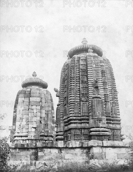 Lingaraj temple, Bhubaneswar, Orissa,  India, 1905-1906. Artist: FL Peters