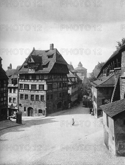 Albrecht Dürer's house, Nuremberg, 1936. Artist: Albrecht Dürer