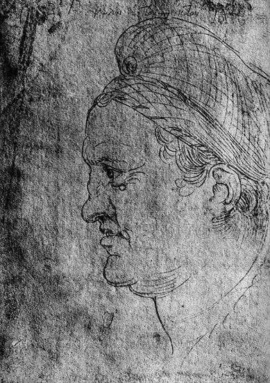 'Willibald Pirckheimer', 1503, (1936). Artist: Albrecht Dürer