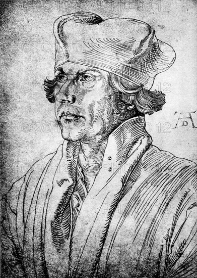 'Cardinal Lang von Wellenburg', 1522, (1936). Artist: Albrecht Dürer