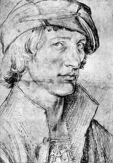 Unknown portrait, 1514, (1936). Artist: Albrecht Dürer