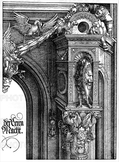 'The Triumphal Arch of Emperor Maximilian I', 1515, (1936). Artist: Albrecht Dürer