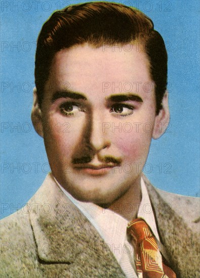 Errol Flynn (1909-1959), American film actor, 1940s. Artist: Unknown