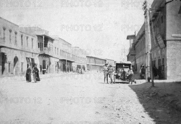 The main street of Mosul, Iraq, c1910s. Artist: Unknown