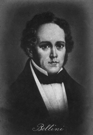 Vincenzo Bellini (1801-1835), Italian composer, 20th century. Artist: Unknown