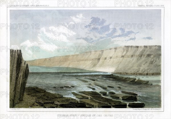 'Columbia River, Junction of the Des Chutes', 1856.Artist: John Mix Stanley