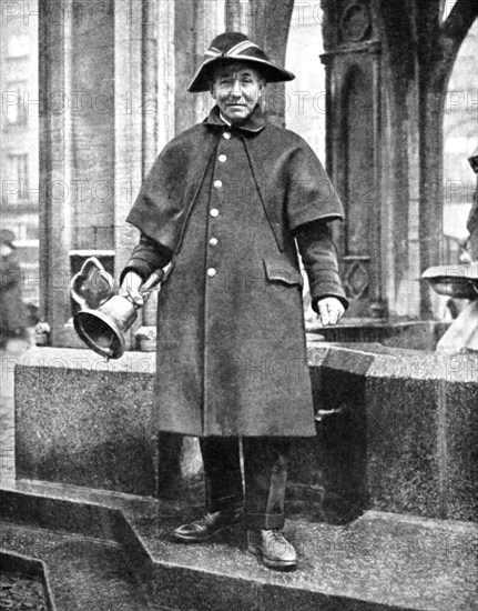 Town crier, Cambridge, England, 1936. Artist: Donald McLeish