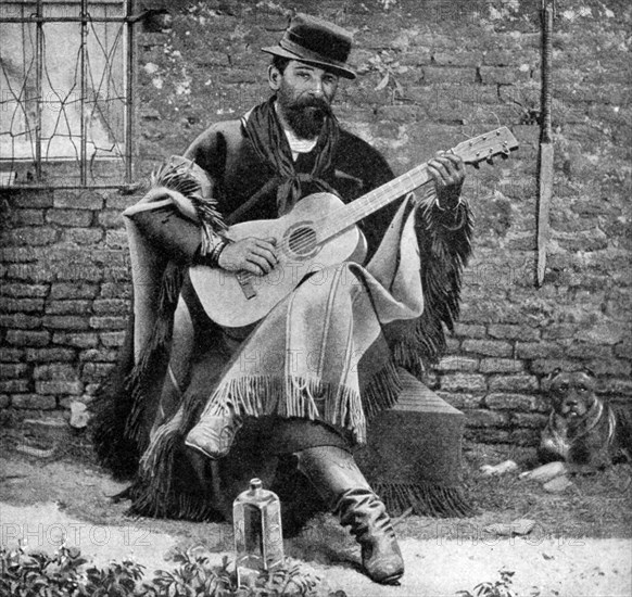 A gaucho, Argentina, 1922. Artist: Unknown