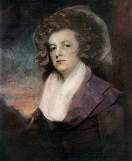 Renira De Tuyll, wife of Captain John Albert Bentinck, late 18th century (1910).Artist: George Romney