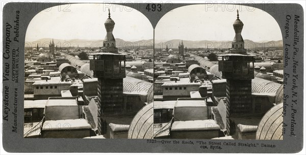 Damascus, Syria, 1900s.Artist: Keystone