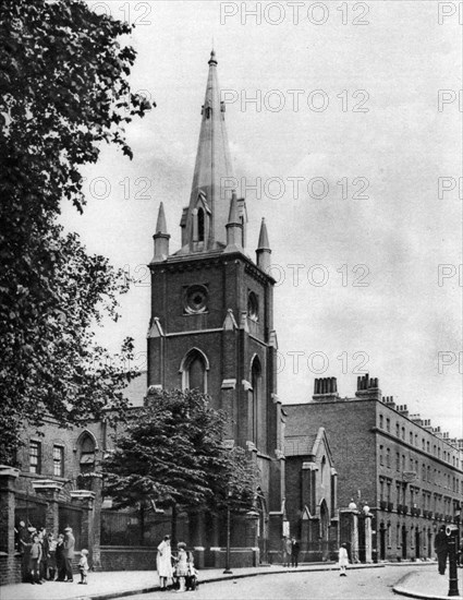 Bunhill Row, London, 1926-1927.Artist: McLeish