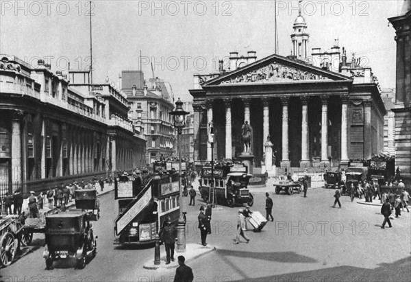 The City, centre of London, 1926-1927.  Artist: McLeish